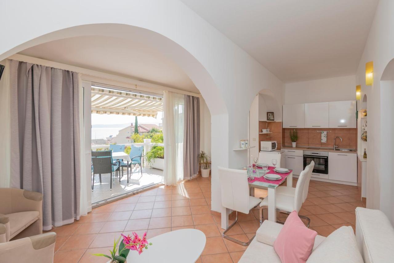 New Apartment Lucija With Sea View Baška Voda المظهر الخارجي الصورة